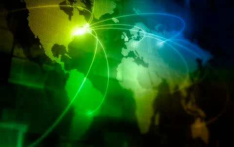 Network Stock Illustration