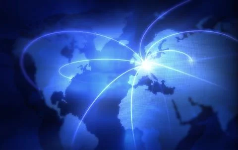 Network Stock Illustration