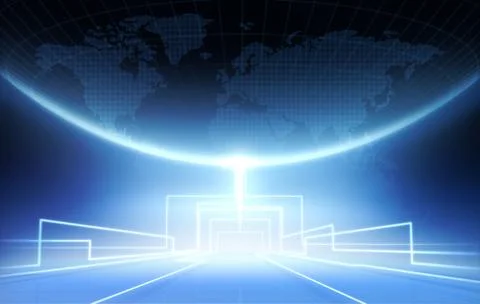 Network Stock Illustration