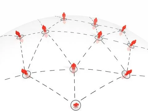 Network Stock Illustration