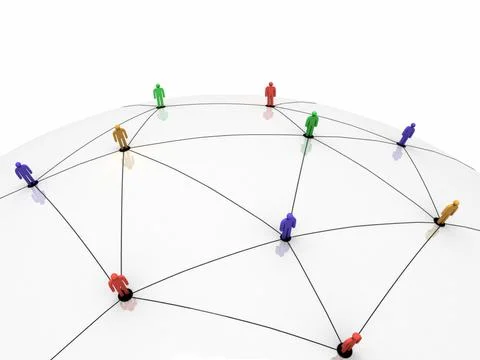 Network Stock Illustration