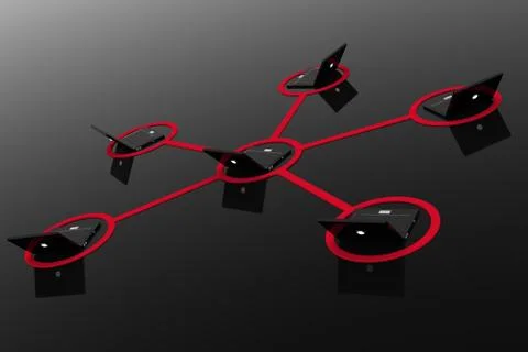 Network Stock Illustration