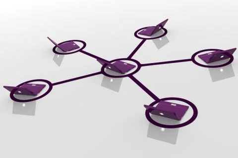 Network Stock Illustration