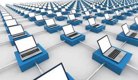 Network Stock Illustration