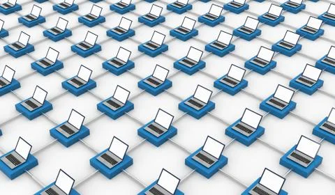 Network Stock Illustration