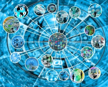 Network Stock Illustration