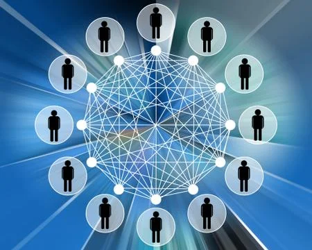 Network Stock Illustration