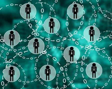 Network Stock Illustration