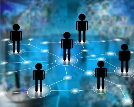 Network Stock Illustration