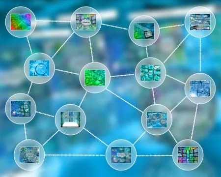 Network Illustrazione stock