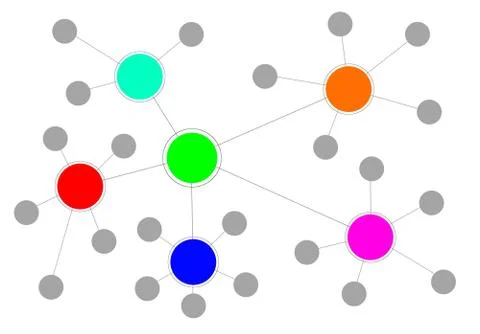 Network Stock Illustration