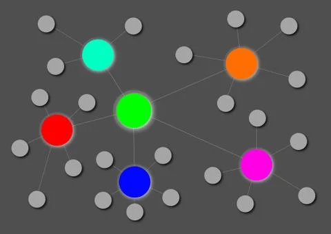 Network Stock Illustration