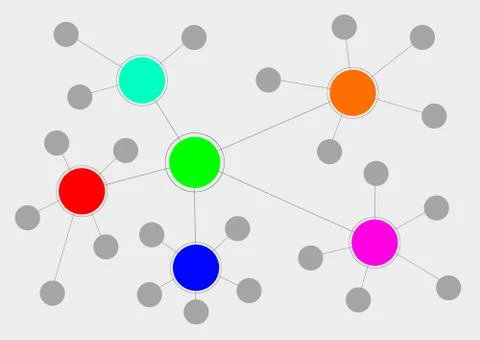 Network Stock Illustration