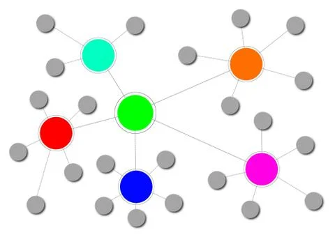 Network Stock Illustration