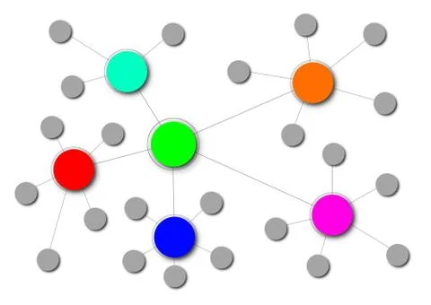 Network Stock Illustration