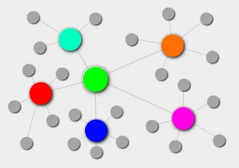 Network Stock Illustration
