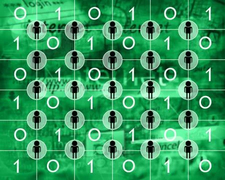 Network Stockillustratie