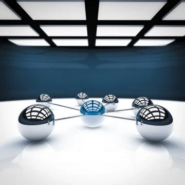 Network Stock Illustration