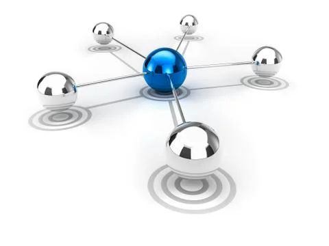 Network Stock Illustration