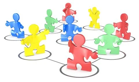 Network. Stock Illustration