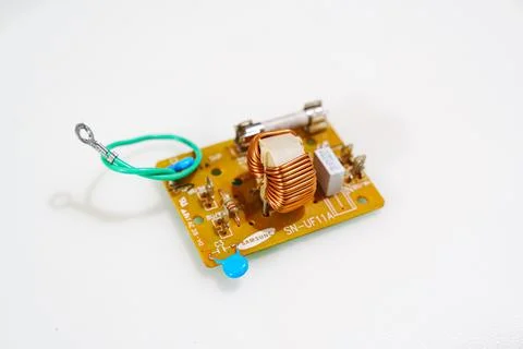 Network Input Protective Filter Board for Samsung Microwave Oven Stock Photos