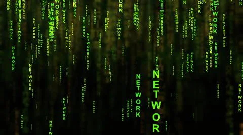 Network on the internet concept イラスト素材