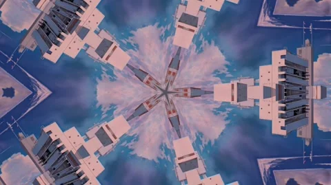 Network Kaleidoscope Stock Footage 246389294