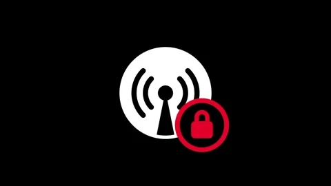 Network lock Stock Footage 334342999