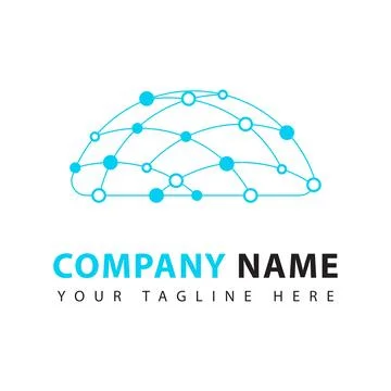 Network logo Stock Illustration