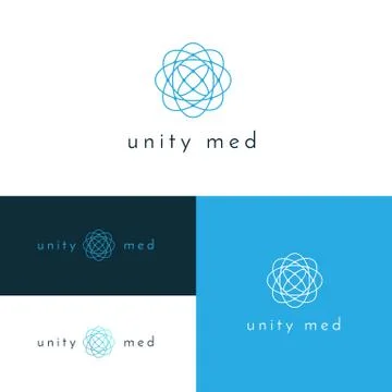 Network logos set 3 Stock Illustration