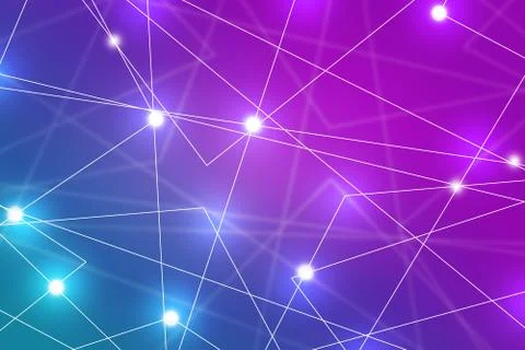 Network Maze Concept Image 스톡 일러스트