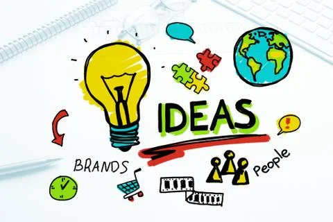 Network media background Illustrazione stock