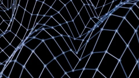 Network movement Digital network concept Stock Footage 111746771