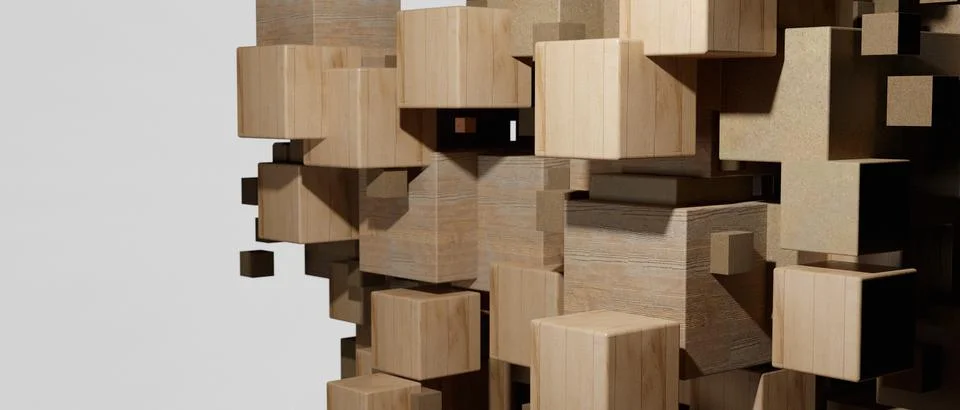 Network, networking, internet communication abstract on rustic wood 3D Иллюстрация