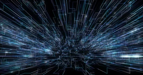 Network neuron technology Stock Footage 105504431