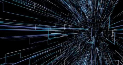 Network neuron technology 스톡 일러스트