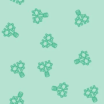 Network nodes big data line seamless pattern 스톡 일러스트