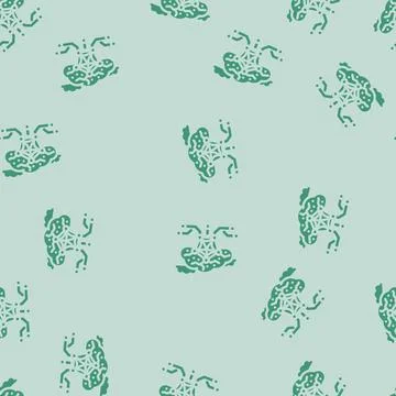 Network nodes cloud computing glyph vector seamless pattern Stock Illustration