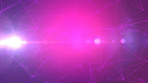 Network with nodes connected background. Technology concept Stock Footage 117321828