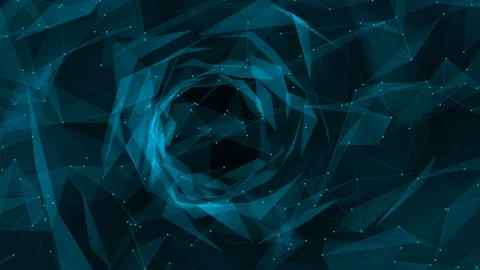 Network with nodes connected. Stock Footage 90833294