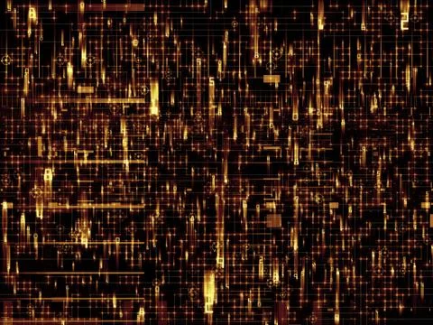 Network Numbers 스톡 일러스트