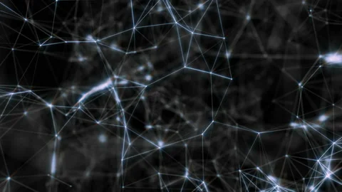 Network operation. Magical glow. Depth of field at different levels. Social Stock Footage 91837470