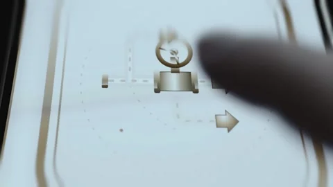 Network Operations Forecasting Analytics Display with Interactive Data Stock Footage 340549084