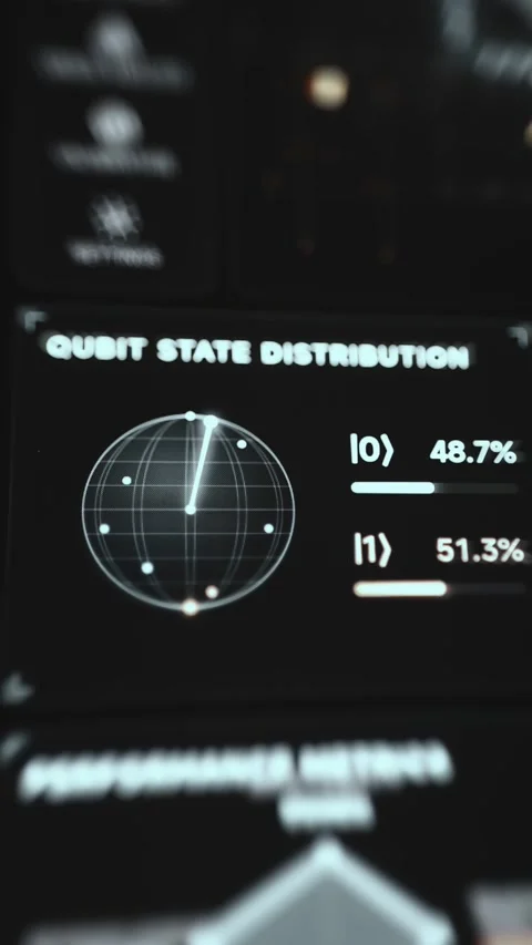 Network Operations Operational Status Interface with Interactive Data Stock Footage 340546010