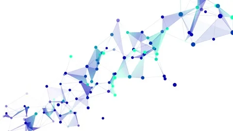 Network or connection. Abstract  background of new technologies. Data transfer. Stock Footage 165211202