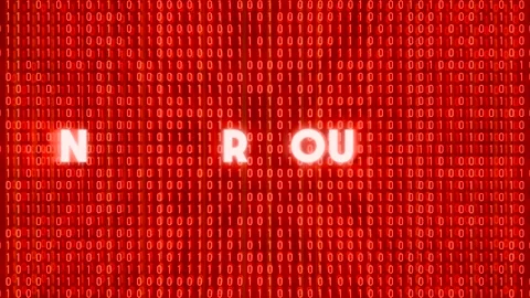 Network Outrage, animated warning sign. Stock Footage 304498367