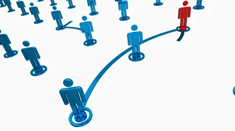 Network People HD loop Stock-Footage 5623745