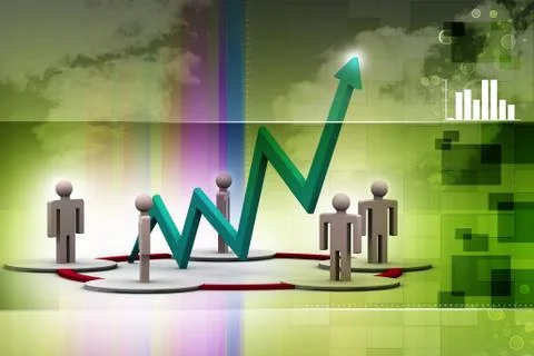 Network people Ilustración de archivo