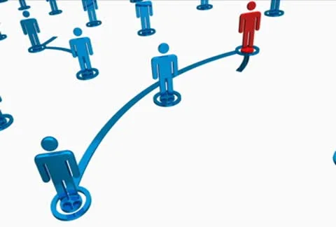 Network people NTSC loop Video stock 8961003