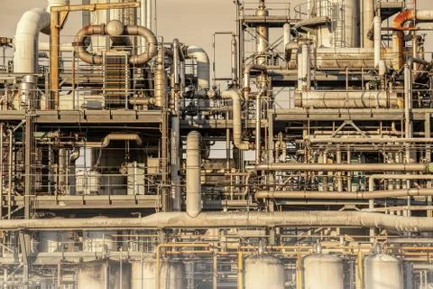 Network of pipes Stock Photos